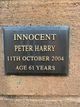  Peter Harry Innocent