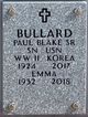 Paul Blake Bullard Sr. Photo