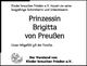  Brigitte <I>von Dallwitz-Wegner</I> von Hohenzollern