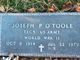  Joseph Patrick “Joe” O'Toole Sr.
