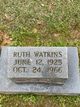  Erma Ruth <I>Ware</I> Johnson Jones Watkins