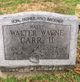 Walter Wayne “Wally” Carr Jr. Photo