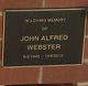  John Alfred Webster