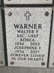 Walter Frederick “Walt” Warner Photo