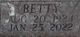 Betty L Wall Leonard Photo