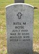 Mrs Rita M. Rose Photo