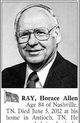 Horace Allen Ray Photo