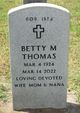 Betty Mildred Thomas Photo