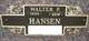 Walter “Walt” Hansen Photo
