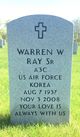 A3C Warren W. “Chick” Ray Photo