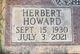 CPT Herbert Howard “Herb” Hughes Photo