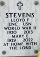 Lloyd Frank “Steve” Stevens Photo