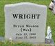 Bryan Weston “Wes” Wright Photo
