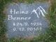  Heinz Benner
