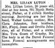  Lillian “Lillie” <I>Johnston</I> Luton