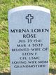 Myrna Loren Rose Photo