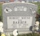 Robert Wayne “Bob” Barber Photo