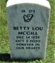 Betty Lou McGill Photo