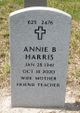 Mrs Annie B. Harris Photo