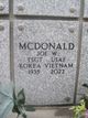 Joe Willie McDonald - Obituary