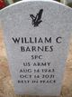  William Colin Barnes