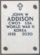  John William Addison Sr.