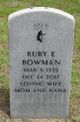 Ruby E Bowman Photo