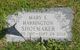 Mary E. Harrington Shoemaker Photo