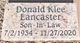 Donald Klee “Don” Lancaster Photo