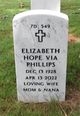 Elizabeth Hope “Libby” Via Phillips Photo