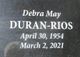 Debra May Duran-Rios Photo