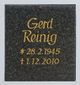  Gerd Reinig