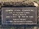 Edwin John “Johnny” Johnson Photo