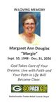Margaret Ann “Margie” Muskavitch Douglas Photo