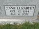 Jessie Elizabeth “Liz” Jones Burns Photo