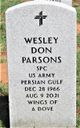 Wesley Don Parsons Photo