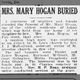  Mary “May” <I>McGinley</I> Hogan