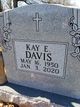 Kay Lavonda <I>Ervin</I> Davis