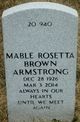 Mable R Armstrong Photo