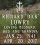 Richard Guy “Dick” Lowry Photo