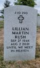 Lillian Lester Martin Rush Photo