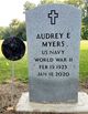  Audrey Eleanor <I>Cousins</I> Myers