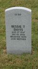 Mrs Bessie T. Davis Photo