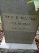  Whitmel Kearny “Whit” Williams
