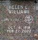  Helen L. Williams