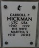 LTC Carroll P. Hickman Photo