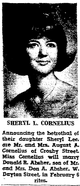  Sheryl Lee <I>Cornelius</I> Absher