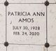 Patricia Ann “Pat” Amos Photo