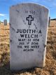 Judith Anne “Judi” Red Bear Welch Photo