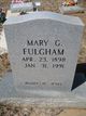 Mary G. Rice Fulgham Photo